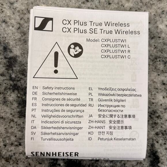 Sennheiser CX Plus True Wireless headphones wireless ear pods - Picture 6 of 7